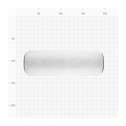 Валик Варяг 31841, микроволокно ворс 8 мм, 180 мм