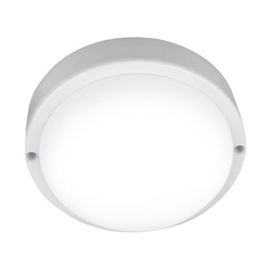 Светильник LED ЖКХ 15Вт, 6500К, 230В, IP65, краг, белый с датчиком