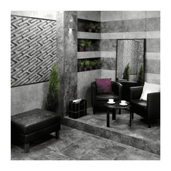 Плитка напольная Керамин Нью-Йорк 1П, серая, 400х400х8 мм