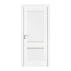Полотно дверное Olovi Невада Эмалит Белый, 600х2000 мм, сосна, глухое, б/ф, б/п