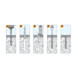 Дюбель-гвоздь SORMAT LYT UK KP 8/120 потайной (2 шт)