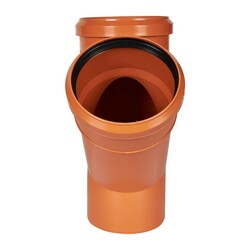 Тройник наружный Sinikon, d=110х110 мм, 45 градусов