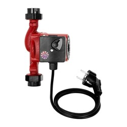 Насос циркуляционный Jemix 3 скорости, 25/6-180мм с гайками, t=110C