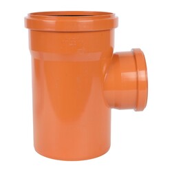 Тройник наружный Sinikon, d=160х110 мм, 87 градусов