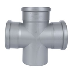 Крестовина внутренняя Sinikon d=110х110х110 мм 87 градусов