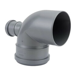 Отвод внутренний Sinikon с фронтальным патрубком (вых. вверх) d=110х50 мм