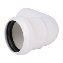 Отвод внутренний шумопоглощающий Sinikon d=50 мм, 87 градусов