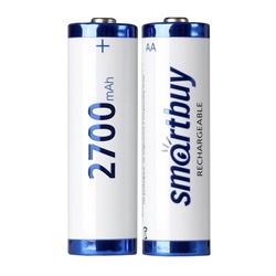 Аккумулятор Ni-Mh Smartbuy, тип АА, 1,2 В, 2,7А*ч (уп. 2 шт.)
