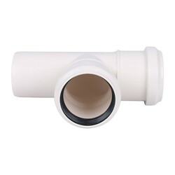 Тройник внутренний шумопоглощающий d=50х50мм, 87 градусов