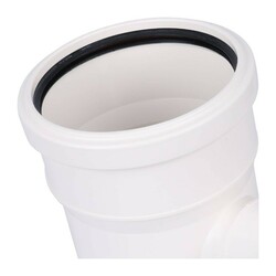 Тройник внутренний шумопоглощающий d=110х50 мм, 87 градусов