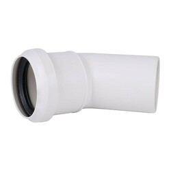 Отвод внутренний шумопоглощающий Sinikon d=50 мм, 45 градусов