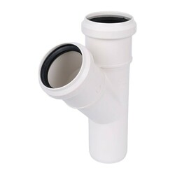 Тройник внутренний шумопоглощающий d=50х50мм, 45 градусов