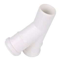 Тройник внутренний шумопоглощающий d=50х50мм, 45 градусов