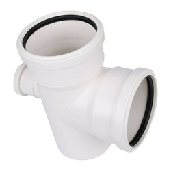 Крестовина шумопоглощающая Sinikon d=110х110х50 мм 87 градусов