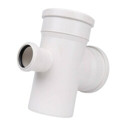 Крестовина шумопоглощающая Sinikon d=110х110х50 мм 87 градусов