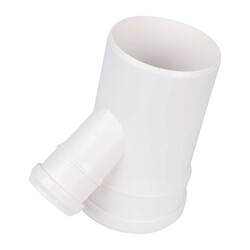 Тройник внутренний шумопоглощающий d=110х50 мм, 45 градусов