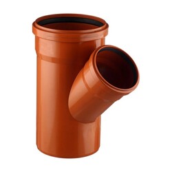 Тройник наружный Sinikon, d=160х110 мм, 45 градусов