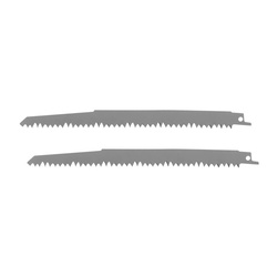 Полотно для сабельных пил Elitech HCS 210х18Х1,5 мм, шаг 5,1 мм (2 шт.)