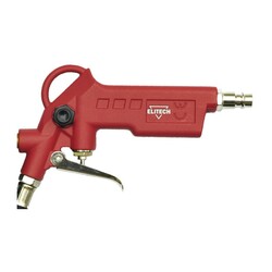 Пневмопистолет с манометром Elitech Рапид 010100, 140 л/мин, 12 бар, со шлангом