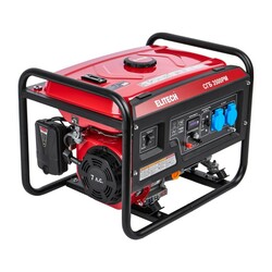 Генератор Elitech СГБ 3500РМ, 3кВт, 230В-12,7А/12В-8,3А, бензиновый, 15 л