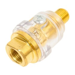 Пневмолубрикатор Elitech 014800, масло 3,5 мл, 1/4" НР/ВР, Рапид