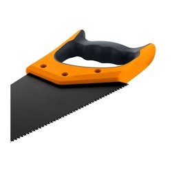 Ножовка по дереву Варяг 85679 3х гранная заточка, мелкий зуб, 400 мм