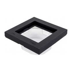 Рамка 1-постовая Atlasdesign Aqua ATN441001, IP44, карбон