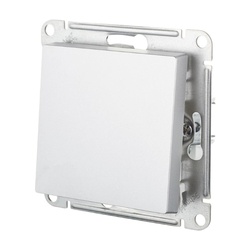 Выключатель с/у Atlasdesign ATN000311, 1 клавиша, б/инд, алюминий