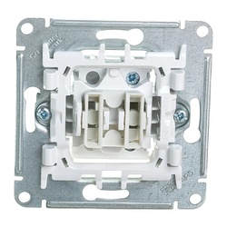 Выключатель с/у Atlasdesign ATN001011, 1 клавиша, б/инд, карбон