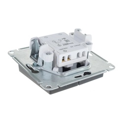 Выключатель с/у Atlasdesign ATN001053, 2 клавиши, с/инд, карбон