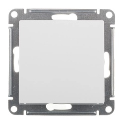 Переключатель с/у Atlasdesign ATN000161, 1 клавиша, б/инд, белый