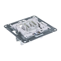 Переключатель с/у Atlasdesign ATN000163, 1 клавиша, с/инд, белый