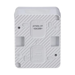 Переключатель о/у Atlasdesign Profi ATN540161, 1 клавиша, б/инд, IP54, белый