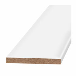 Добор Olovi, 150 мм, ламинированный, белый