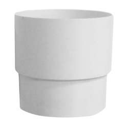 Муфта трубы Variform North, d=80, белая