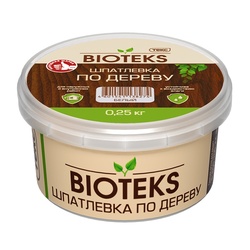 Шпаклёвка по дереву Текс Биотекс белая (0,25 кг)