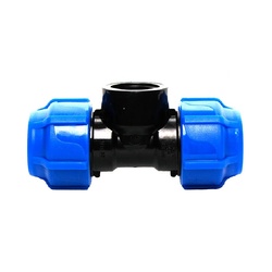 Тройник Spektr компрессионный, комбинированный PN16 ВР 20х1/2"