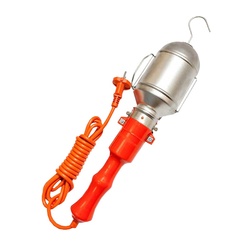 Светильник переносной 966U-0105 с выкл. ПВС 2х0,75, 60/15/7Вт, E27, 5м