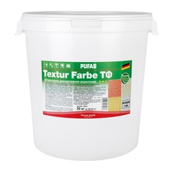 Штукатурка акриловая Pufas Textur Farbe ТФ шагрень, шуба 1 мм (30 кг)