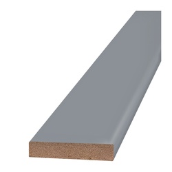 Наличник Olovi, 58х10х2200 мм, крашеный, серый RAL 7040