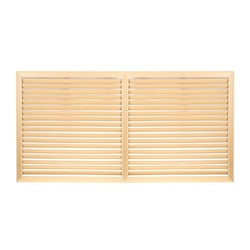 Решетка радиаторная 1500х600 мм, бежевая