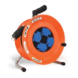 Удлинитель силовой на метал. катушке 9632972, КГ 3х1,5, 3500 Вт, с/з, IP44, 30 м