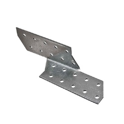 Держатель балки левый 190х40х40х2 мм, оцинкованный