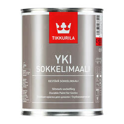 Краска краска для цоколя Tikkurila/Tikkivala Yki основа А матовая (0,9 л)