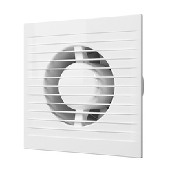 Вентилятор вытяжной Era 125 E125S, 140 м3/ч, c антимоскитной сеткой