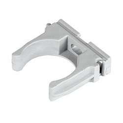 Держатель-клипса для труб d=25 мм, серый (50 шт.)