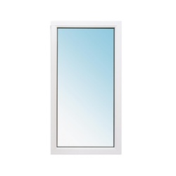 Окно металлопластиковое, глухое (1160х1000 мм)