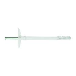 Дюбель-гвоздь для изоляции DIM 10х160 мм (200 шт) с металлическим гвоздем