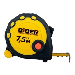 Рулетка Biber 40094 Standart 7,5 м/25 мм