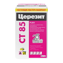 Смесь штукатурно-клеевая Церезит CT 85 для плит из пенополистир., 25 кг